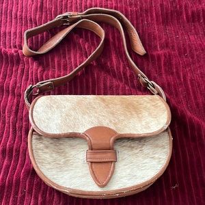 Accordion Style Leather Bag